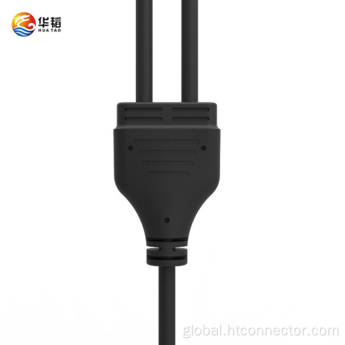 One Tow Two Waterproof Connector One tow two three wire divider waterproof connector Factory